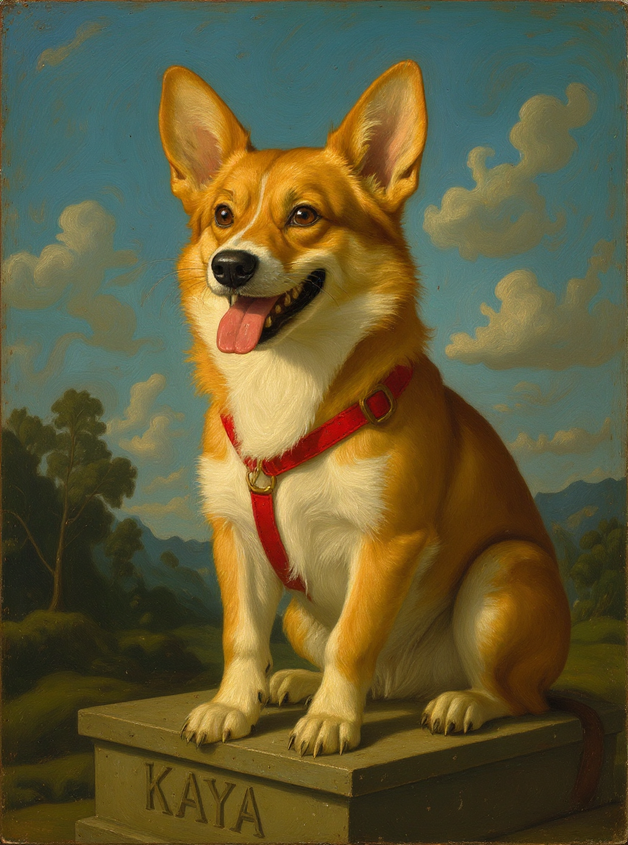 Magic Doggo Portrait