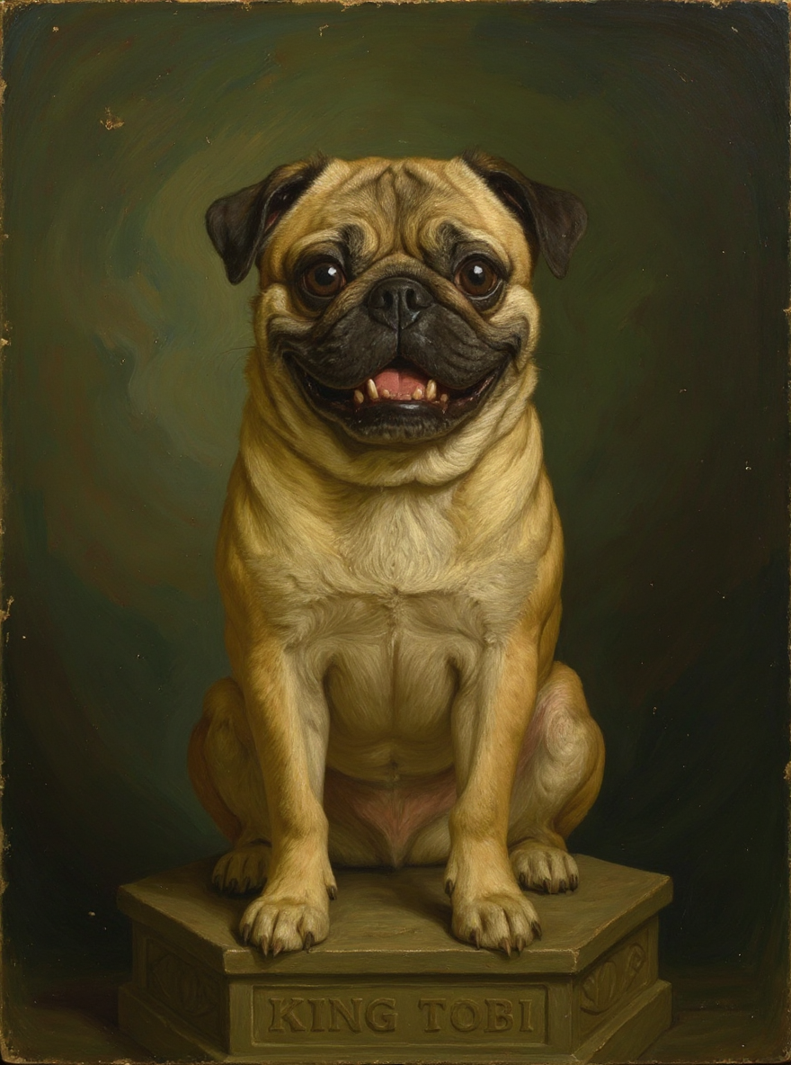 Magic Doggo Portrait